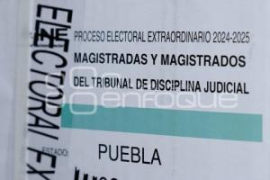 INE . BOLETAS PODER JUDICIAL