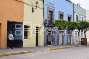 TLAXCALA . CALLES VACÍAS