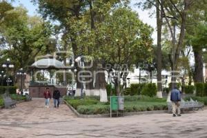 TLAXCALA . CALLES VACÍAS