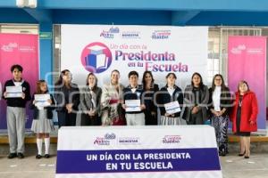 SAN ANDRÉS CHOLULA . UN DÍA CON LA PRESIDENTA