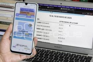 BUAP . ADMISIÓN 2025