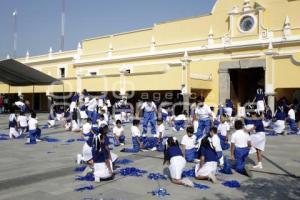 SAN ANDRÉS CHOLULA . CEREMONIA CÍVICA