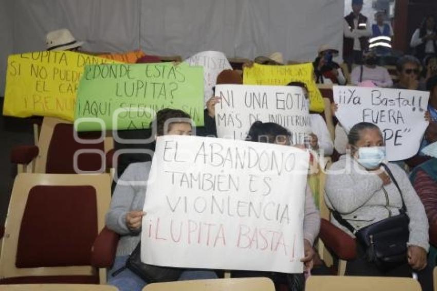 CUAUTLANCINGO . MANIFESTACIÓN FALTA DE AGUA