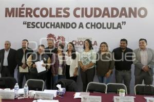 SAN PEDRO CHOLULA . MIÉRCOLES CIUDADANO