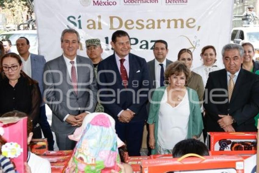 GOBIERNO ESTATAL . PROGRAMA SI AL DESARME
