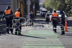 MANTENIMIENTO . CICLOVÍA 43 PONIENTE