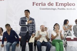 CUAUTLANCINGO . FERIA DE EMPLEO 2025