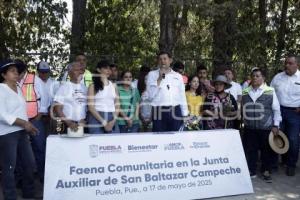 GOBIERNO ESTATAL . FAENA COMUNITARIA