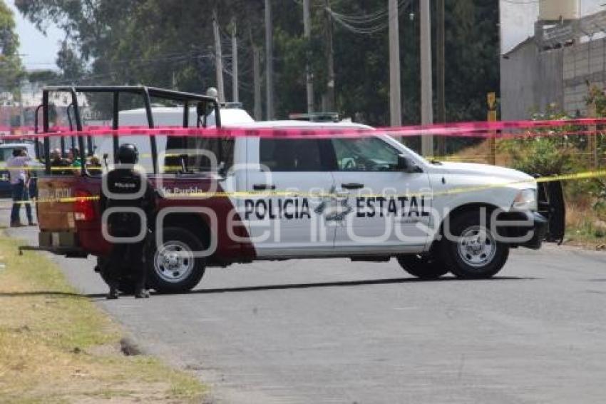 AMOZOC . POLICÍAS ASESINADOS