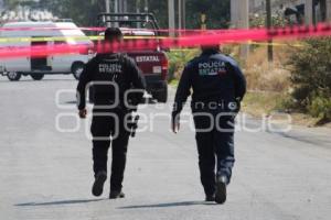 AMOZOC . POLICÍAS ASESINADOS