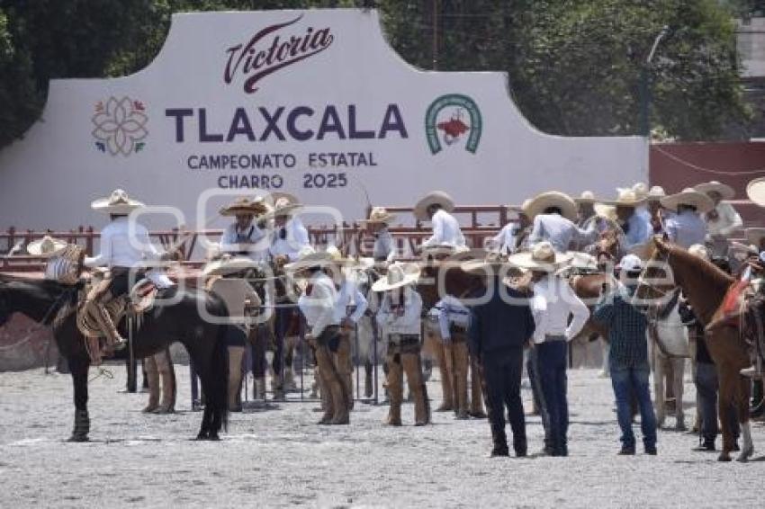 TLAXCALA . CAMPEONATO ESTATAL CHARRO