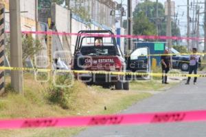 AMOZOC . POLICÍAS ASESINADOS