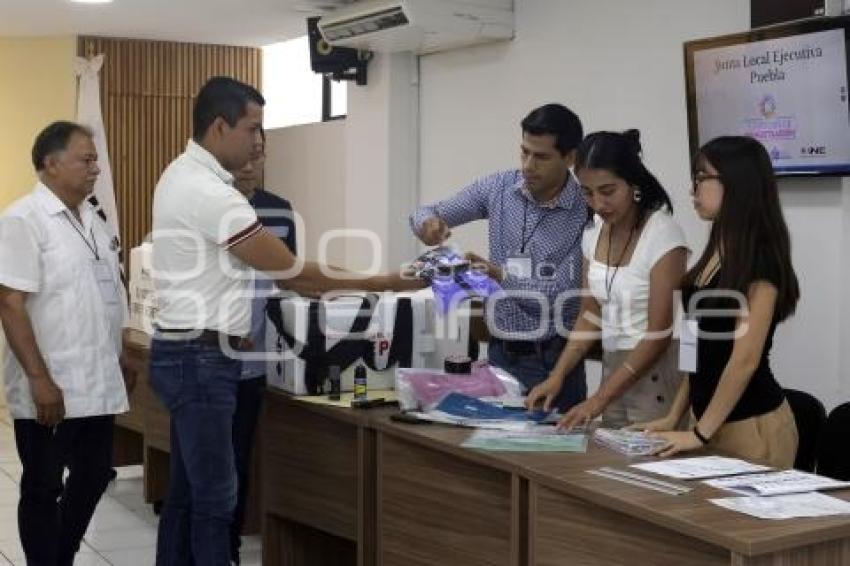 INE . DEMOSTRACIÓN ELECCIONES