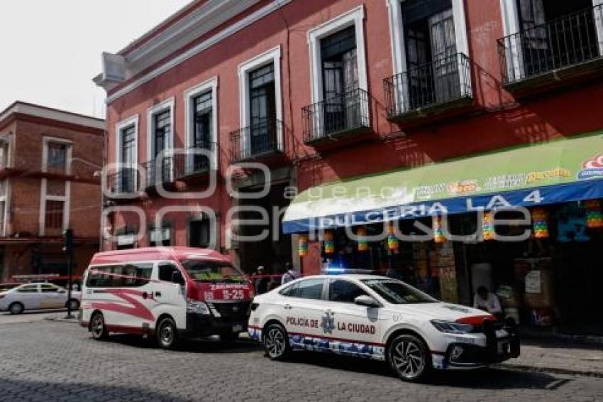 DECESO . TRANSPORTE PÚBLICO