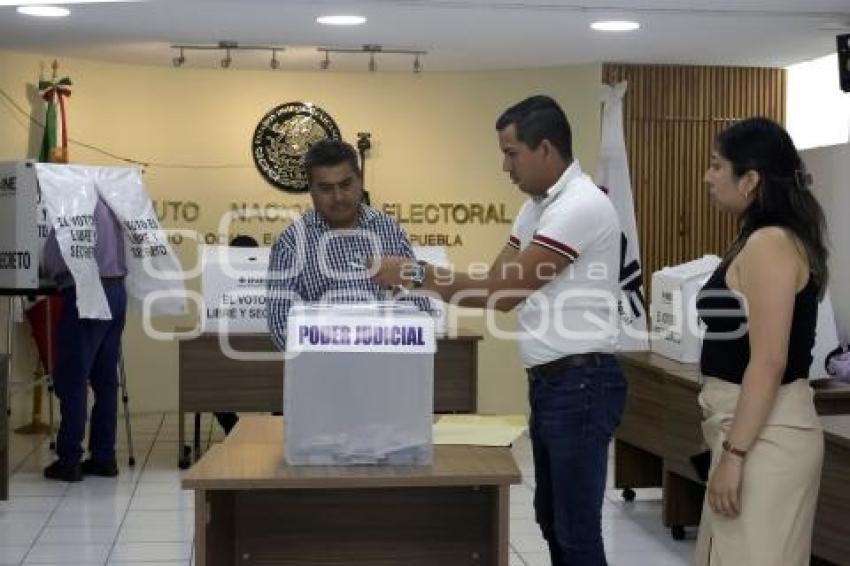 INE . DEMOSTRACIÓN ELECCIONES
