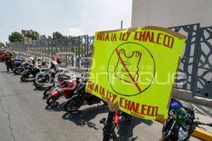 MANIFESTACIÓN . MOTOCICLISTAS