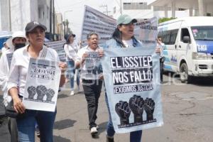 MANIFESTACIÓN ISSSTEP