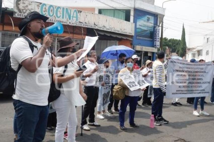 MANIFESTACIÓN ISSSTEP