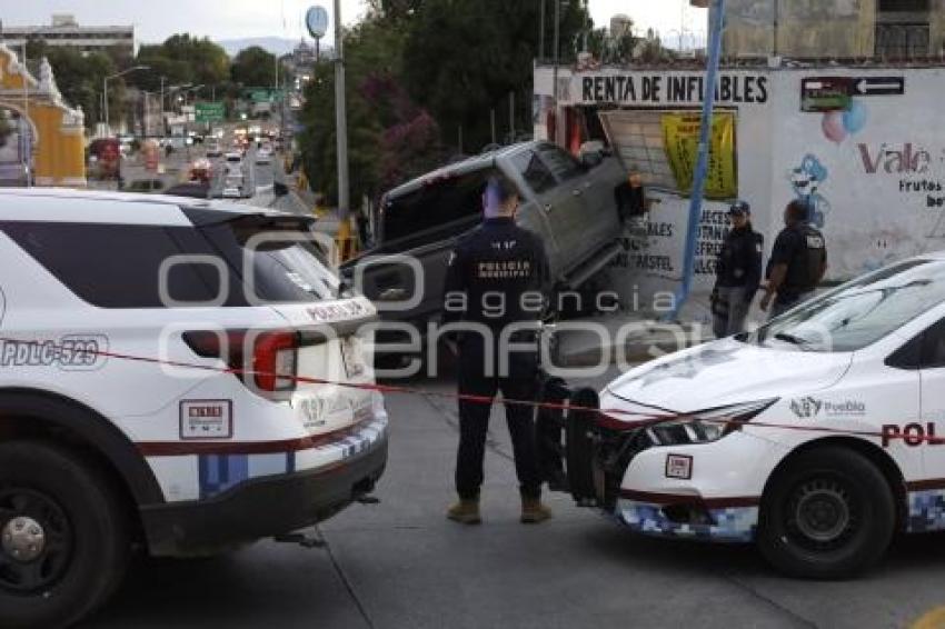 ACCIDENTE . CALZADA ZARAGOZA
