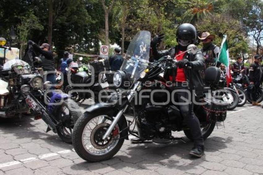 ATLIXCO . MEGA RODADA MOTOCICLISTAS
