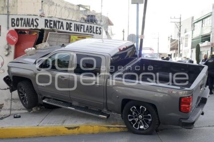 ACCIDENTE . CALZADA ZARAGOZA