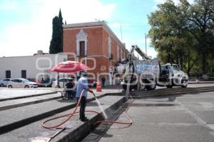 TLAXCALA . TRABAJOS DE DESAZOLVE