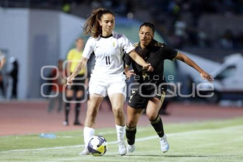 FÚTBOL FEMENIL . MÉXICO VS URUGUAY