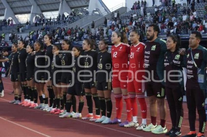 FÚTBOL FEMENIL . MÉXICO VS URUGUAY