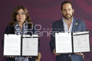 MUSEOS PUEBLA . FIRMA DE CONVENIO