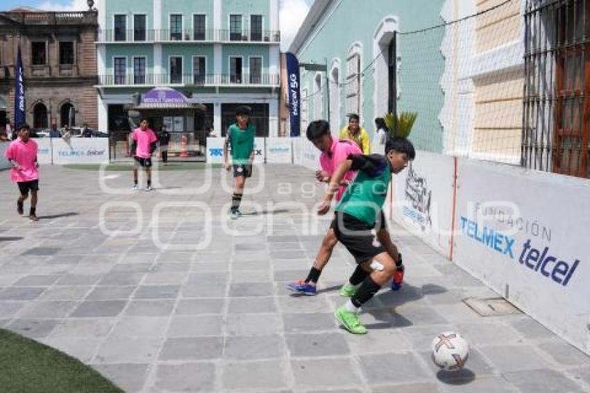 TLAXCALA . TORNEO STREET SOCCER