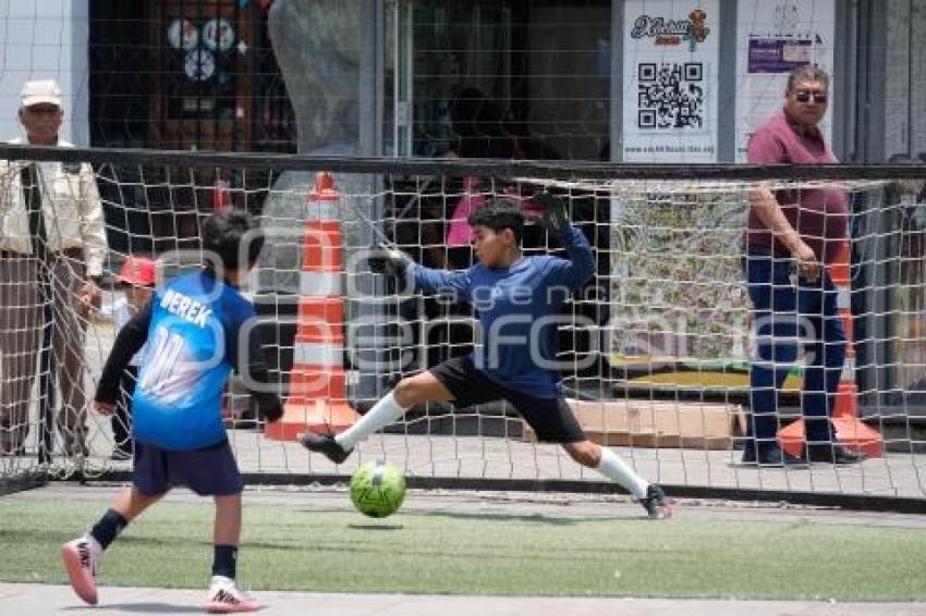TLAXCALA . TORNEO STREET SOCCER