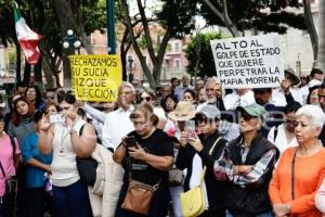 MANIFESTACIÓN . ELECCIONES