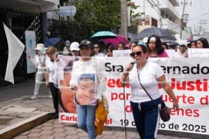 TLAXCALA . MANIFESTACIÓN JÓVENES ATROPELLADOS