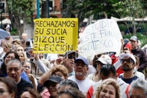 MANIFESTACIÓN . ELECCIONES