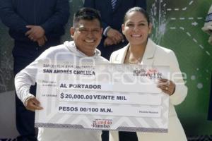SAN ANDRÉS CHOLULA . CEREMONIA CÍVICA