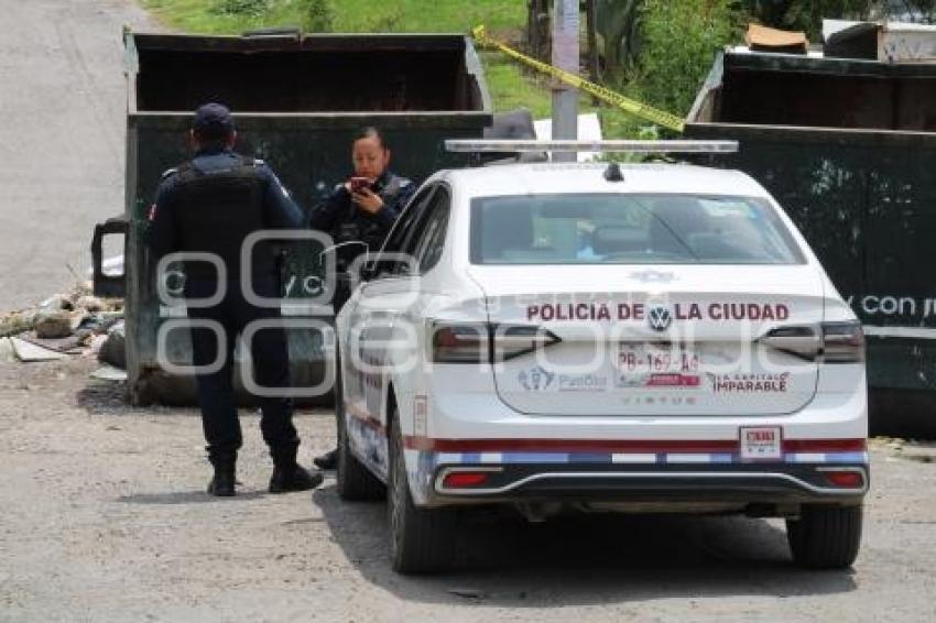 CADÁVER . INFONAVIT SAN MIGUEL MAYORAZGO