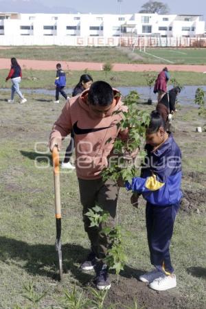 SAN ANDRÉS CHOLULA . JORNADA DE REFORESTACIÓN
