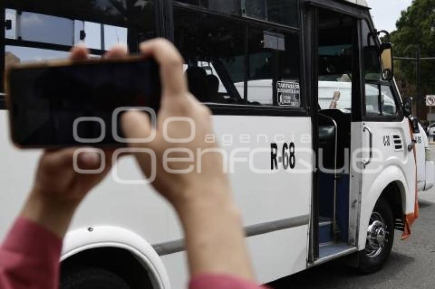 DENUNCIA TRANSPORTE PÚBLICO