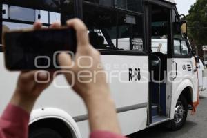 DENUNCIA TRANSPORTE PÚBLICO