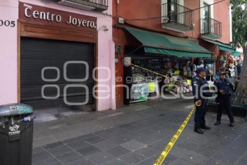 ASALTO CENTRO JOYERO