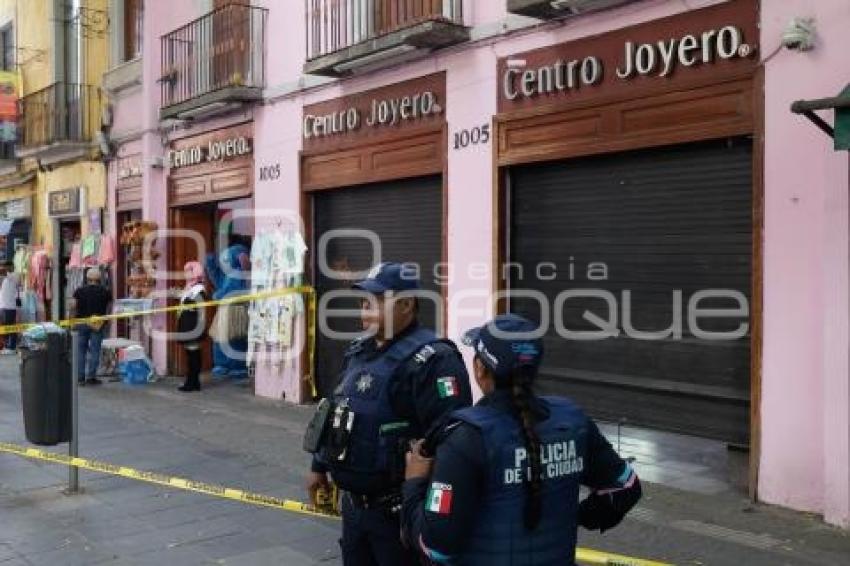 ASALTO CENTRO JOYERO