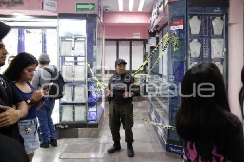 ASALTO CENTRO JOYERO