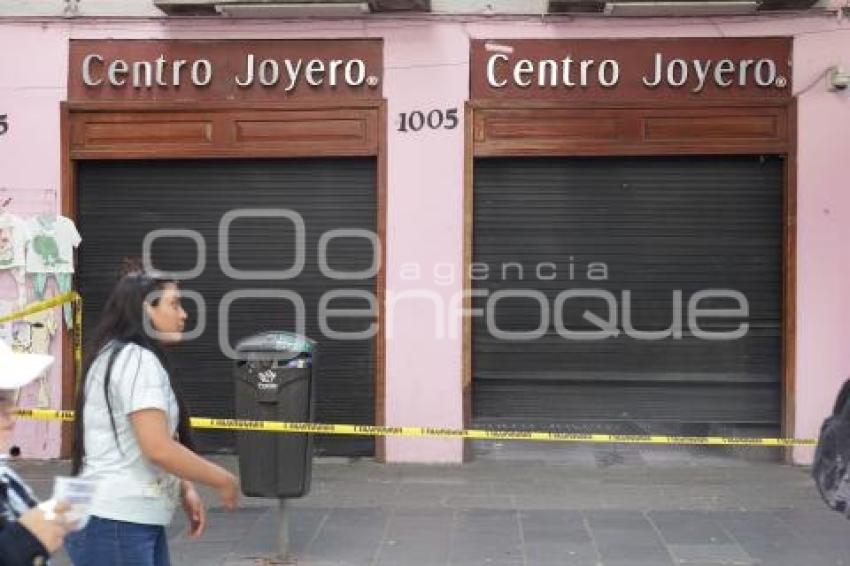 ASALTO CENTRO JOYERO