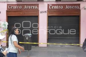 ASALTO CENTRO JOYERO