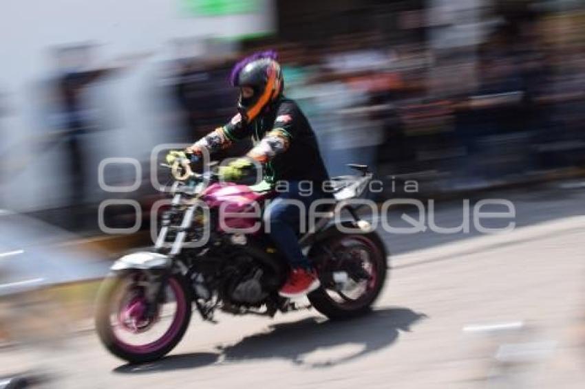 TLAXCALA . ACROBACIAS MOTOCICLETAS