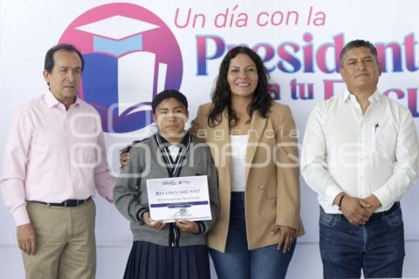 SAN ANDRÉS CHOLULA . UN DÍA CON LA PRESIDENTA