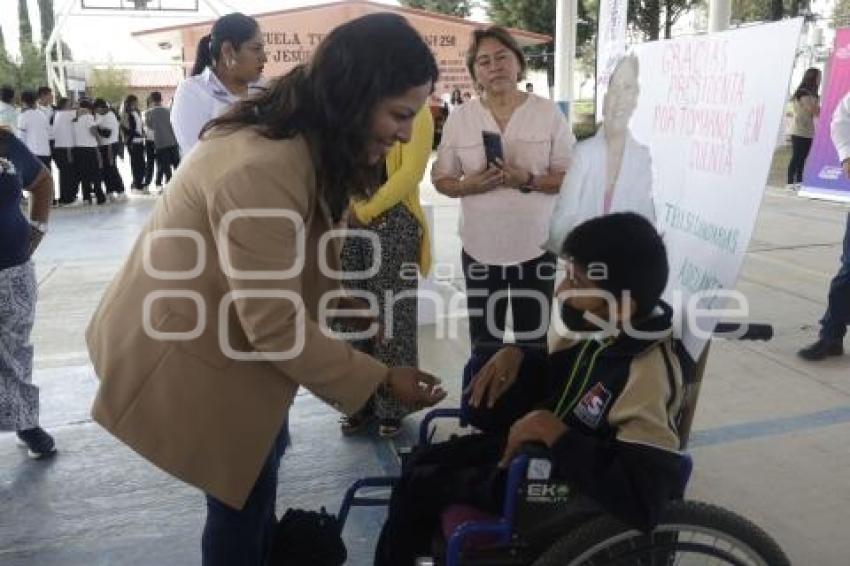 SAN ANDRÉS CHOLULA . UN DÍA CON LA PRESIDENTA