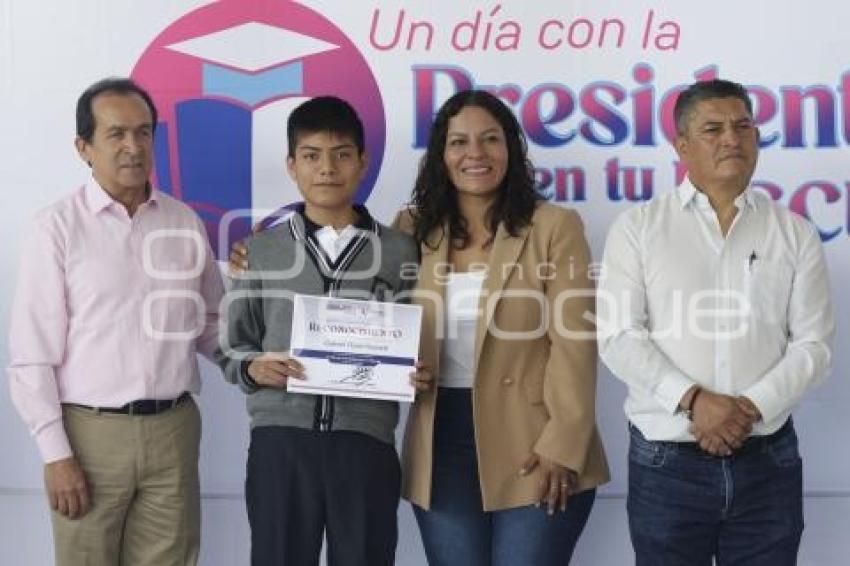 SAN ANDRÉS CHOLULA . UN DÍA CON LA PRESIDENTA