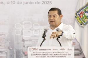 GOBIERNO ESTATAL . CARRETERA SAN FRANCISCO TOTIMEHUACAN