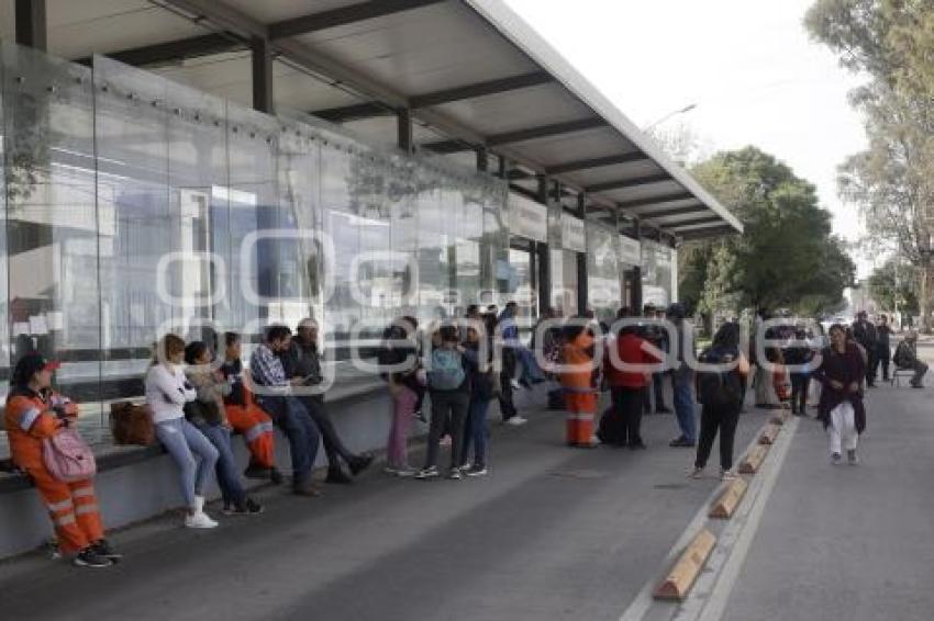 PROTESTA . SERVICIO DE LIMPIA